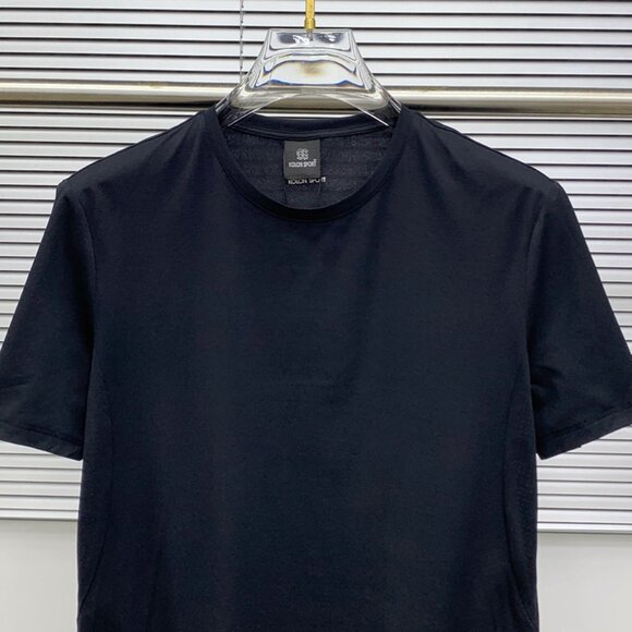 Simple Black Quick-Drying Round Neck Short-Sleeved T-Shirt Kolon Sport - Picture 2 of 8